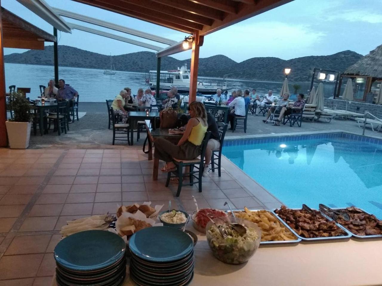 Ferienwohnung Hiona Seaside Elounda Exterior foto